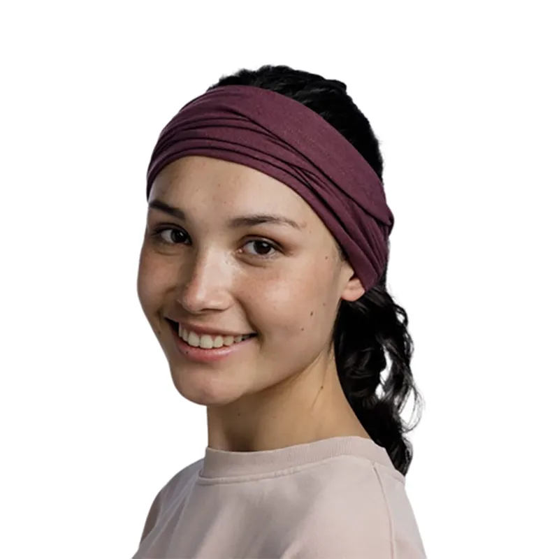 Buff Original EcoStretch Neckwarmer Solid Dahlia Adult-3